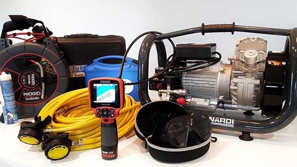 pool leak detection dive compressor